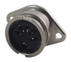 LUMBERG 0107 05 DIN Audio / Video Connector, 5 Contacts, Jack, Panel Mount, Solder, Silver Plated Contacts