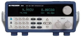 B&K PRECISION BK8600 DC Electronic Load, 8600 Series, 150 W, Programmable, 0 V, 120 V, 30 A