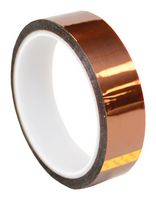 MULTICOMP PRO MP004377 Masking Tape, 10 mm X 33 m, Silicone, Polyimide Film, Amber