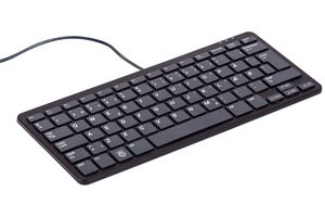 RASPBERRY-PI RPI-KEYB (DK)-BLACK/GREY Raspberry Pi Keyboard, Black/Grey - Denmark