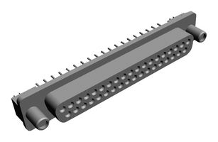 AMP - TE CONNECTIVITY 5787685-1 D Sub Connector, Standard, Receptacle, AMPLIMITE CGS SP, 37 Contacts, DC, Solder