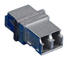 MOLEX 1061152100 Fiber Optic Adapter, LC Duplex, LC Duplex, Straight Adapter