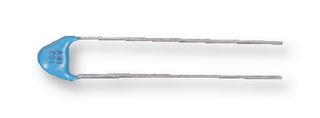 MURATA DEA1X3F101JA3B Ceramic Disc Capacitor, 100 pF, 3.15 kV, ± 5%, SL, 7.5 mm, Radial Leaded