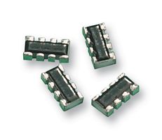 YAGEO YC124-JR-074K7L Fixed Network Resistor, 4.7 kohm, Isolated, 4 Resistors, 0804 [2010 Metric], Convex, ± 5%