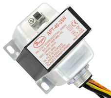 DWYER APT-40-1SN AC POWER TRANSFORMER, 120 VAC INPUT, 24