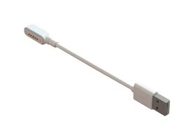 EDAC 687G0311A100200 Magnetic Connector Cable Assembly, Magnetic 3 Position Plug, USB Type A Plug, 1 A, 1 m, 3.3 ft