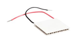 MULTICOMP PRO MP-ADV-063-15-13-E-C2 Thermoelectric Module, 8.5 A, 7.8 V, 39.8 W, 67 °C, Red & Black Wire, 40mm L x 20mm W x 3.4mm D