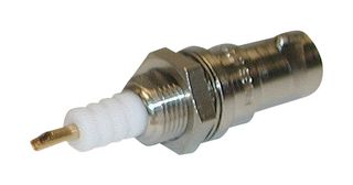 KINGS 1704-1 QD RF / Coaxial Connector, SHV Coaxial, Straight Bulkhead Jack, Solder Cup, Beryllium Copper