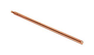 ADVANCED THERMAL SOLUTIONS ATS-HP-D6L250S43W-131 Heat Pipe, Round, 43 W, Copper, 250 mm