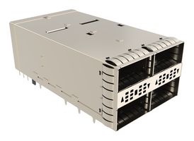 AMPHENOL COMMUNICATIONS SOLUTIONS U95R2354011L41. I/O CONN, QSFP+CAGE, 152POS, PRESS-FIT