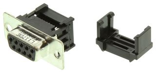 AMPHENOL COMMUNICATIONS SOLUTIONS L117DEFRA09S D SUB CONN, RCPT, 9POS, IDC/IDT